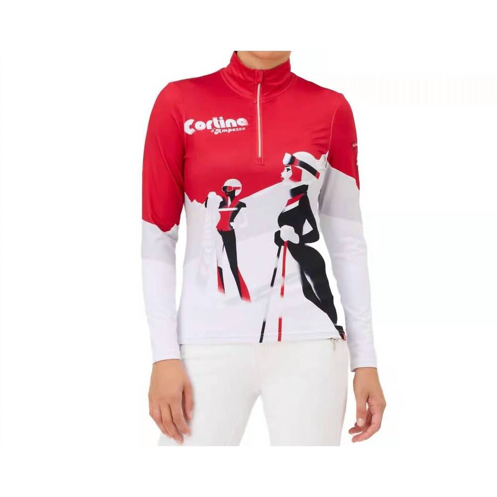 NEW KRIMSON KLOVER back country top in racing red